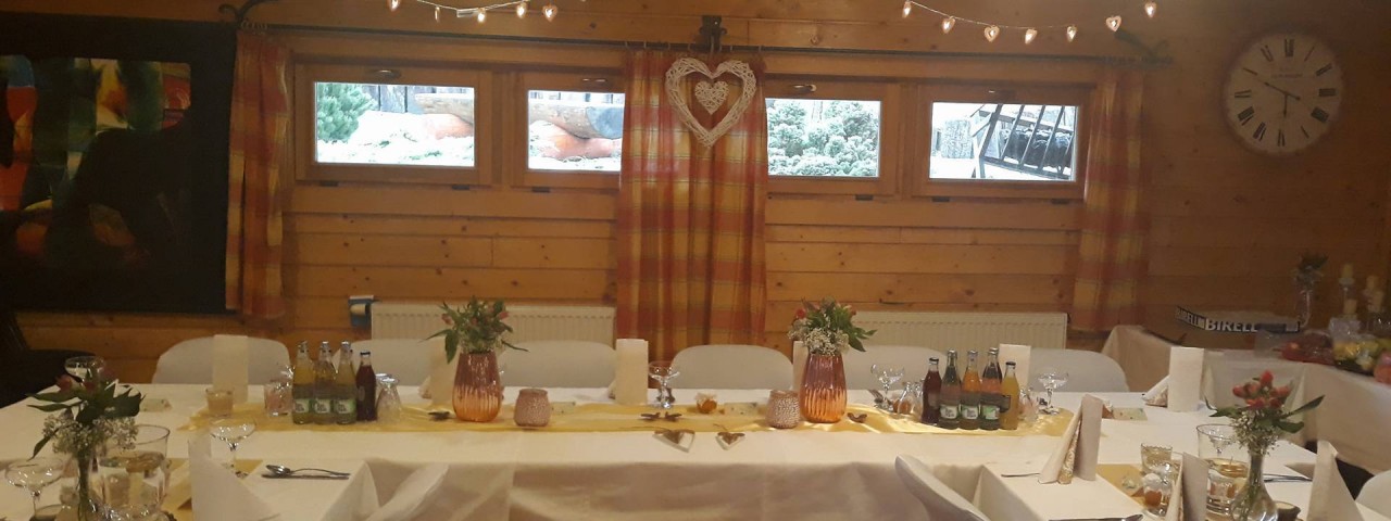 Celebrations and weddings