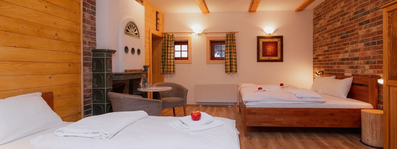 Apartament Rodzinny Deluxe z Kominkiem